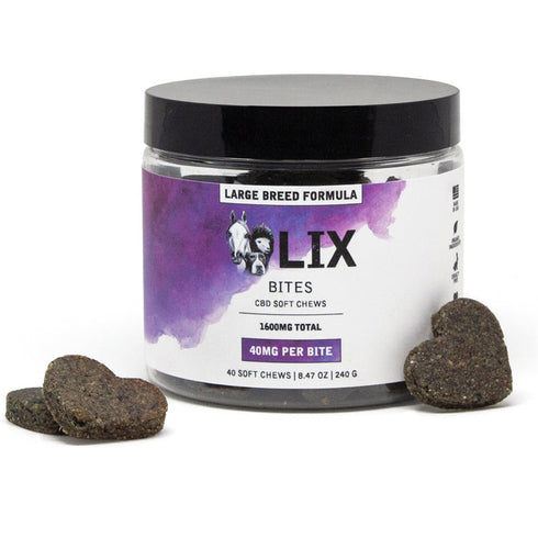 Lix Large Breed Bites 40mg per Soft Bite 40Ct - Poudre Pet and Feed Supply